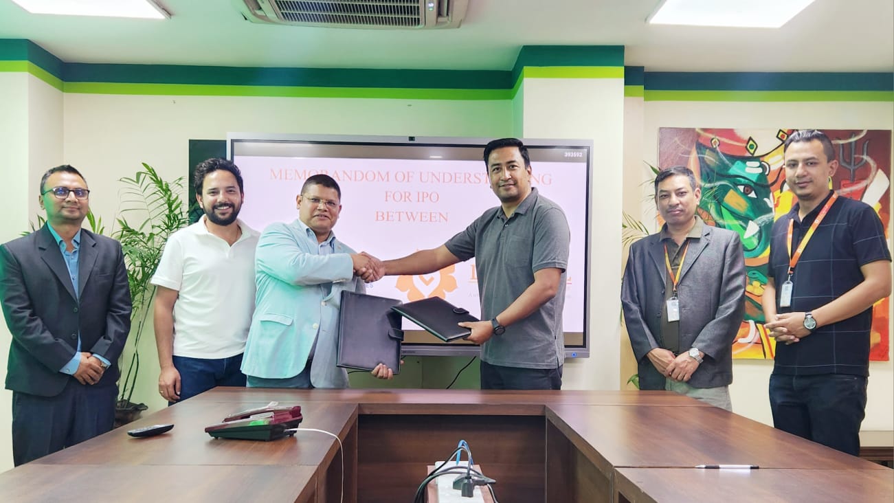 MOU between LS Capital and Nepal Infrastructures Investment Fund